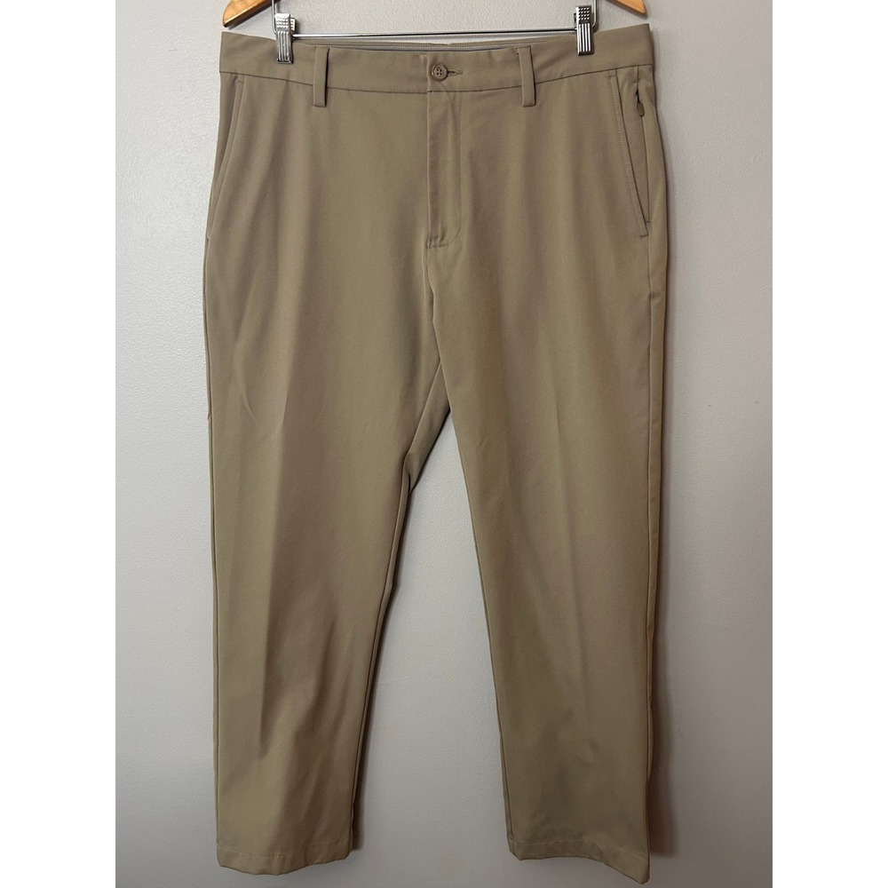 Southern Tide Pants Mens 36x28 Khaki Tan Jack Performance Golf Trousers Stretch